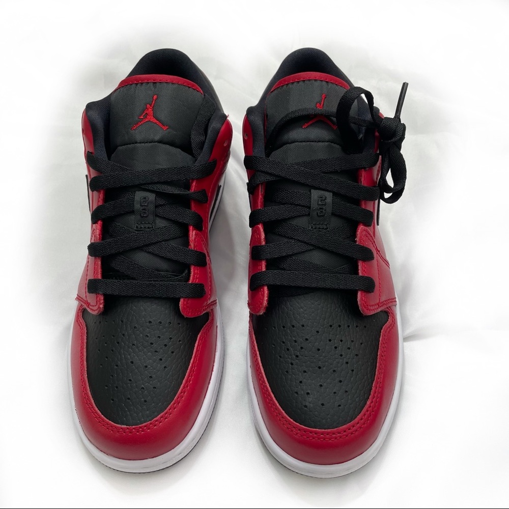 AIR JORDAN 1 LOW GYM RED / BLACK - Picture 7 of 14
